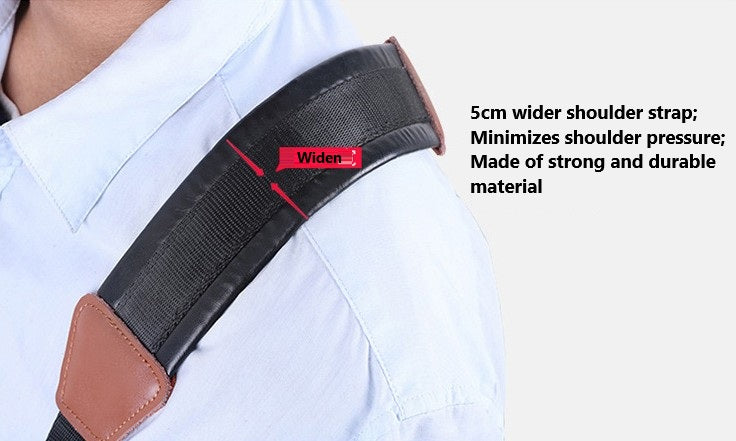 Adjustable Saxophone Harness Soft PU Pads Alto,Tenor,Soprano Saxophone Straps