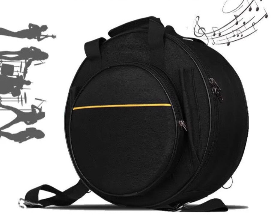 Durable Waterproof Snare Drum Backpack Adjustable Strap Carry Handles Percussion