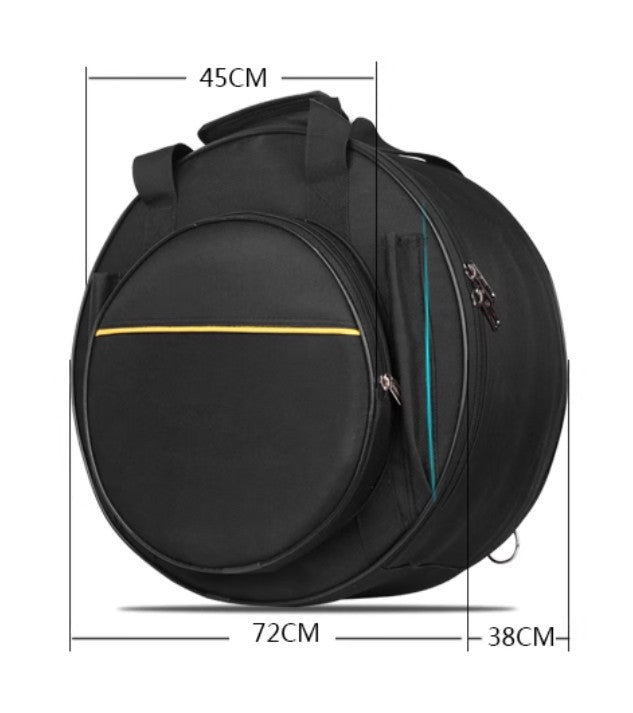 26" inch Durable Waterproof Snare Drum Backpack Adjustable Strap Carry Handles