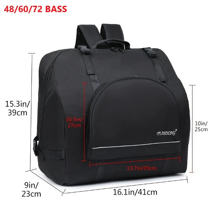 Large Capacity Accordion Bag Carrying Cases Backpack48/60/72/80/96/120 BASS AU