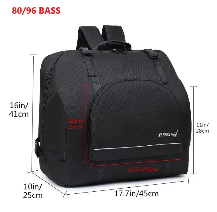Large Capacity Accordion Bag Carrying Cases Backpack48/60/72/80/96/120 BASS AU