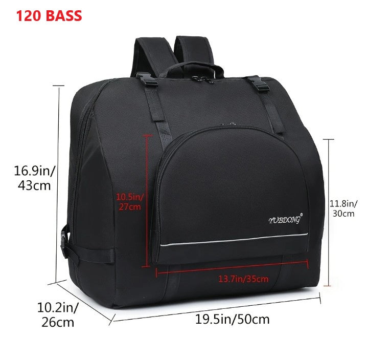 Large Capacity Accordion Bag Carrying Cases Backpack48/60/72/80/96/120 BASS AU