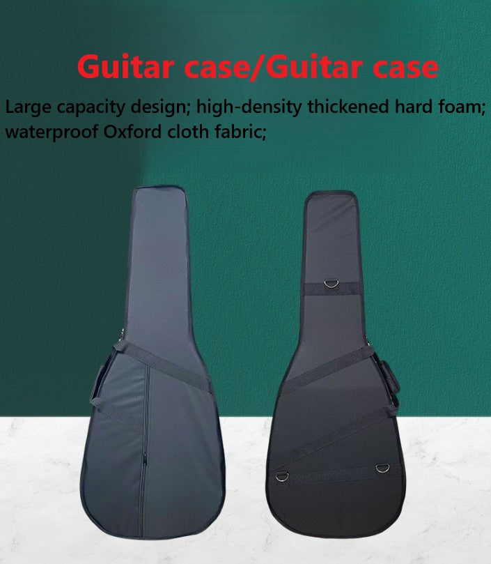 Ultralight Hard Foam Folk/Classical Acoustic Guitar Case Shoulder Strap AU