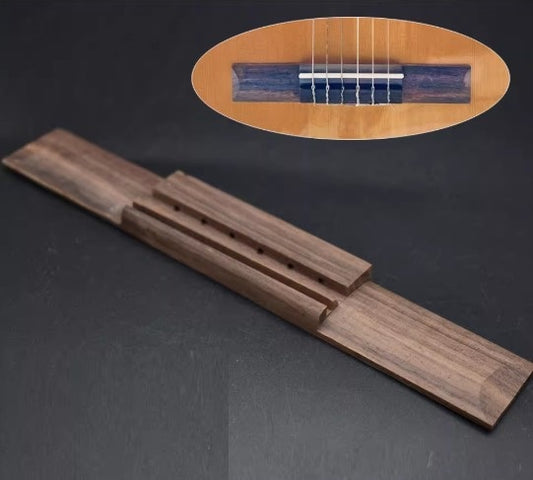 Rosewood Classical Guitar Bridge 6String Guitar Parts High-Tension Resistant AU