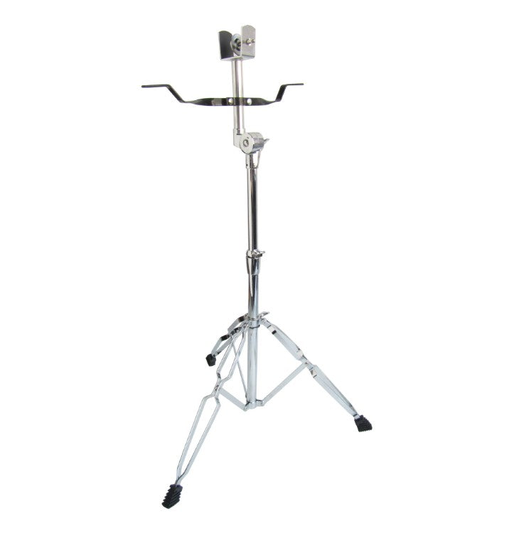 Bongo Stand Heavy Double BRACED MEMORY LOCK PADDED SUPPORT ARM height 80-105cm