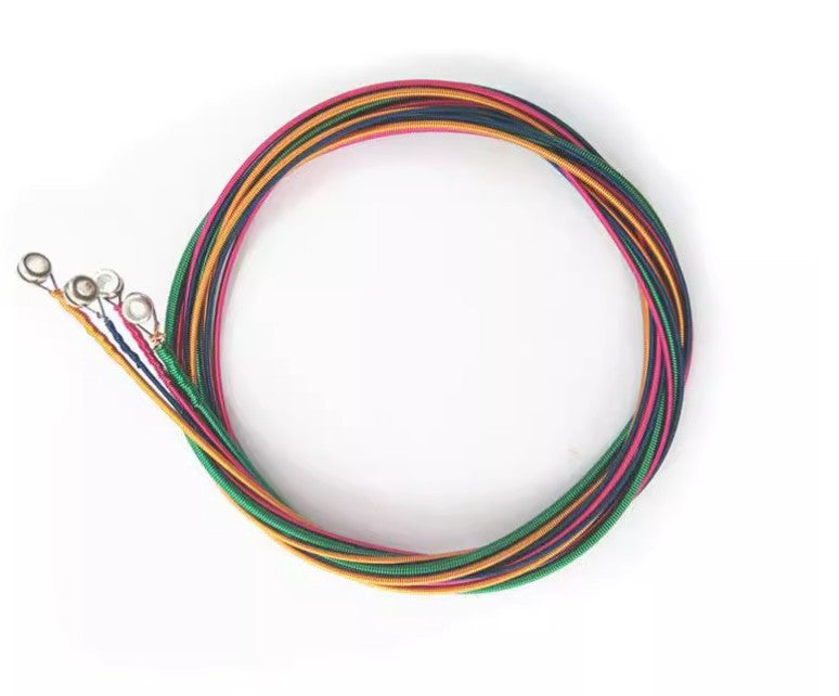 Spock.04-.095 inch Antioxidant Multi-Color 4String Electric Bass Guitar String