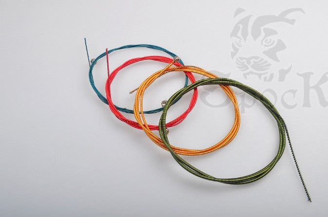 Spock.04-.095 inch Antioxidant Multi-Color 4String Electric Bass Guitar String