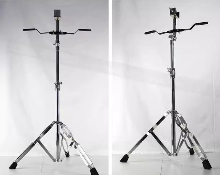 Bongo Stand Heavy Double BRACED MEMORY LOCK PADDED SUPPORT ARM height 80-105cm