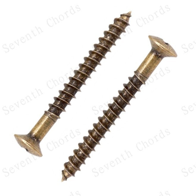 4pcs Electric guitar electric bass neck body reinforcement plate screw 5mm*45mm