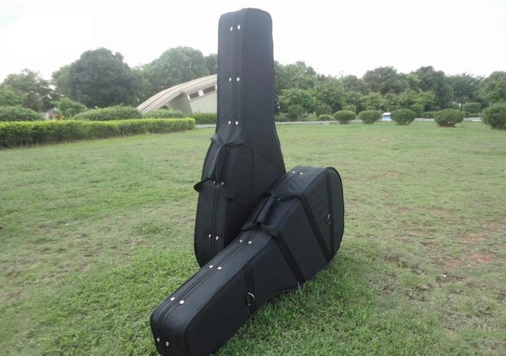 Ultralight Hard Foam Folk/Classical Acoustic Guitar Case Shoulder Strap AU