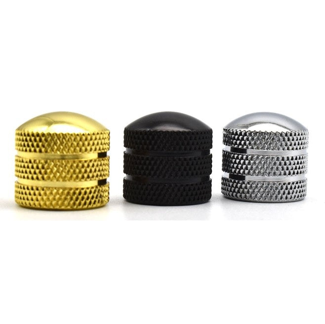 Metal Dome Guitar Knobs Volume Tone Control Replacement Electric Guitar Bass AU