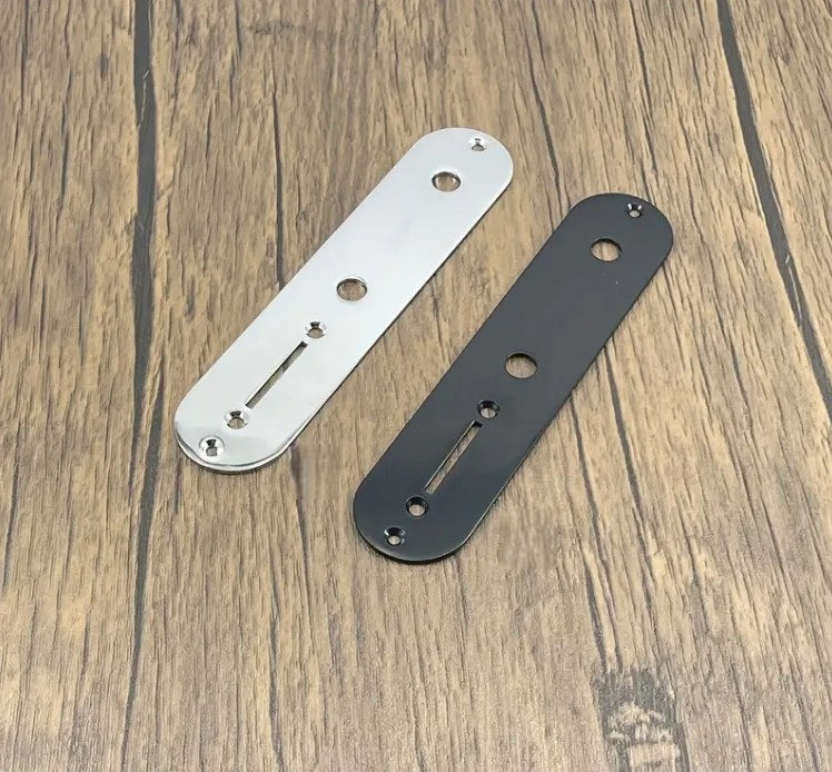 Metal Electric Guitar Control Plate with Diameter Pot Holes Tele Guitar CTS Pots