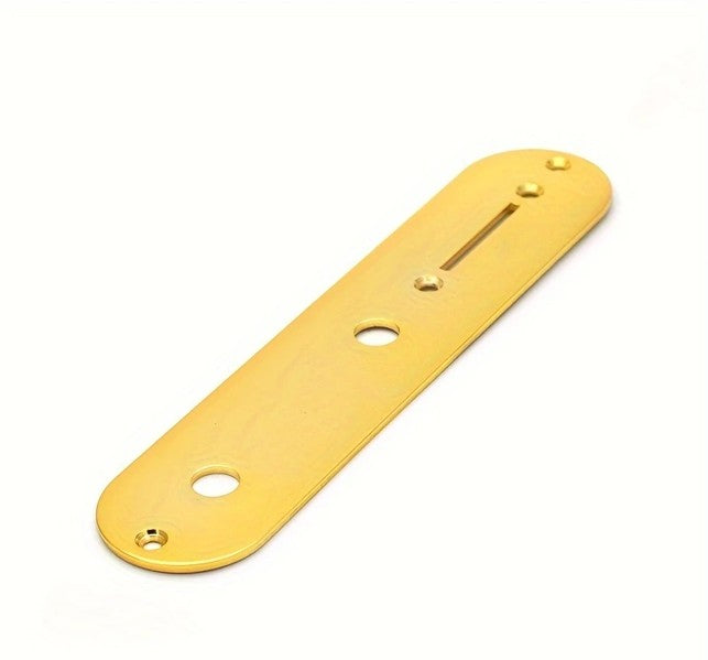Metal Electric Guitar Control Plate with Diameter Pot Holes Tele Guitar CTS Pots