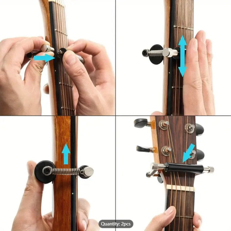 Alloy Rolling Guitar Capo Sliding Tuning Clip Acoustic Classicl Electric Ukulele