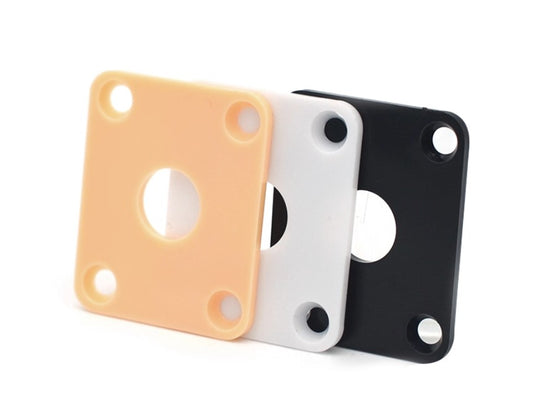 LP Electric guitar plastic socket gasket Guitar Jack Socket Plate rectangle AU