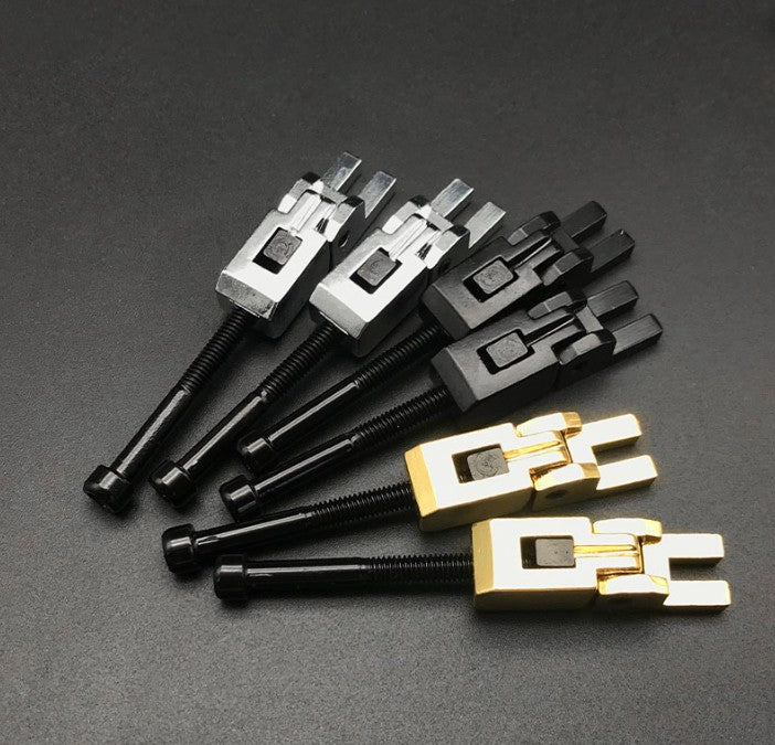 6pcs Electric Guitar Bridge Saddles Double Locking Tremolo Bridge Systyem Saddle