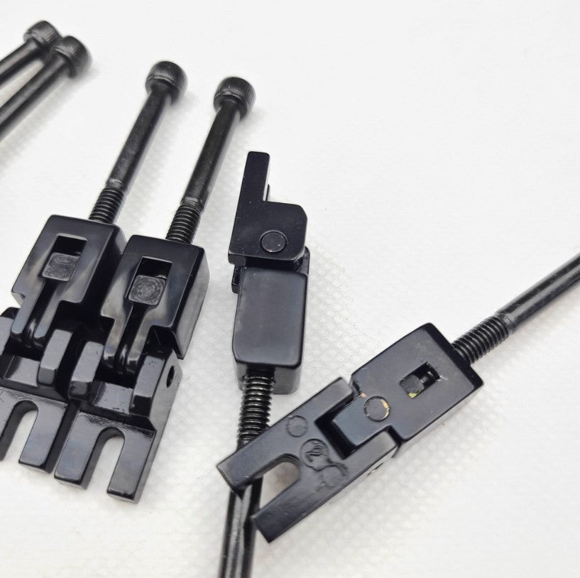 6pcs Electric Guitar Bridge Saddles Double Locking Tremolo Bridge Systyem Saddle