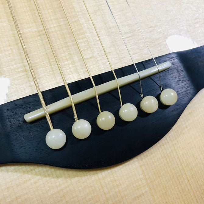 High Quality Bone Guitar String Nails Folk Guitar Solid String Pins Guitar Accessories