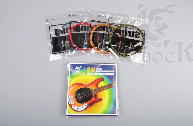 Steel Electric Bass Strings 4String Multicolor Anti-Rust Coating Guitar Accessor