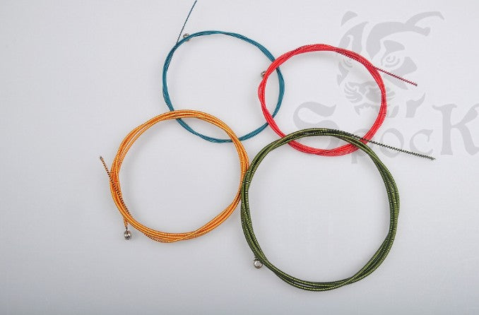 Steel Electric Bass Strings 4String Multicolor Anti-Rust Coating Guitar Accessor