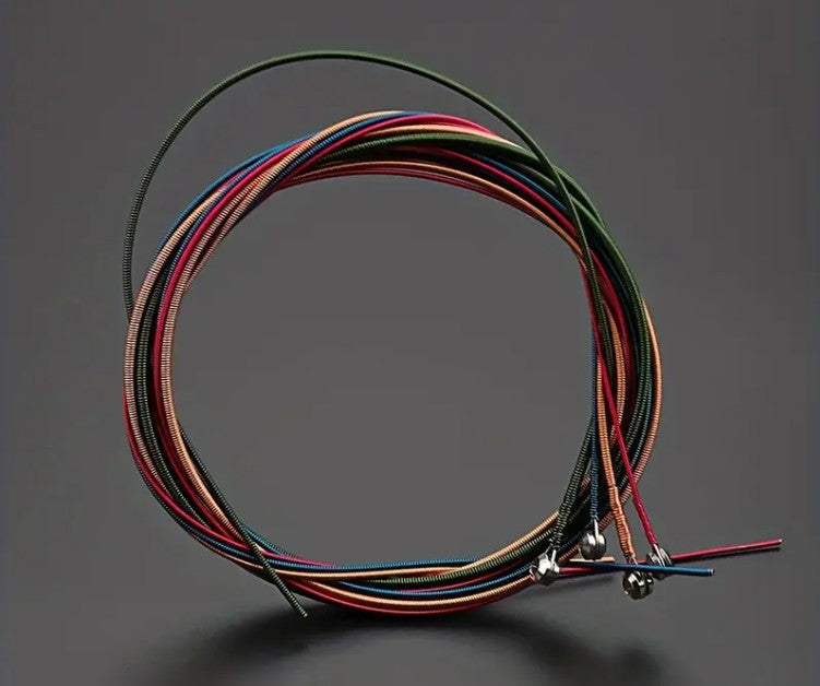 Steel Electric Bass Strings 4String Multicolor Anti-Rust Coating Guitar Accessor