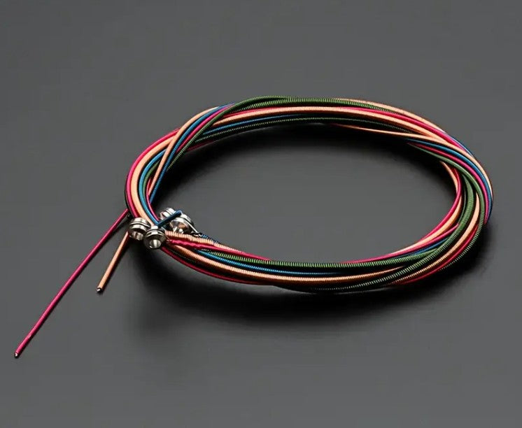 Steel Electric Bass Strings 4String Multicolor Anti-Rust Coating Guitar Accessor