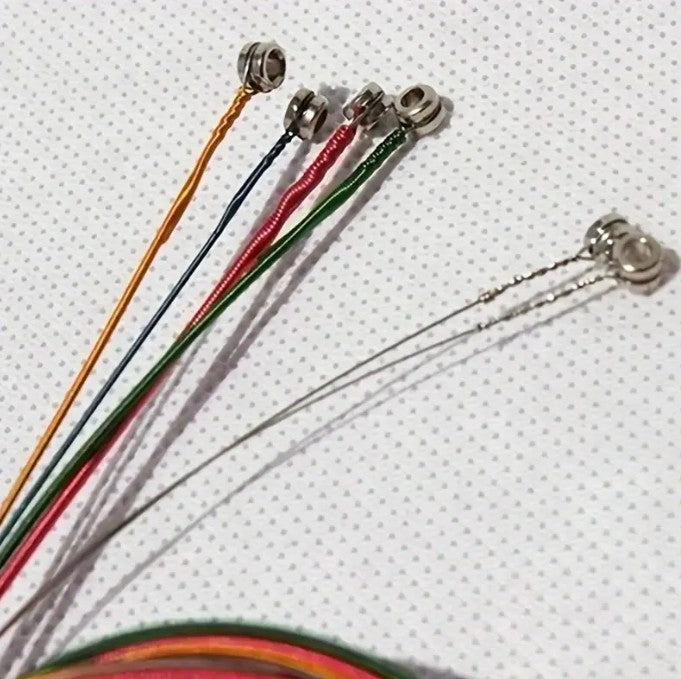 Steel Colourful Acoustic Guitar Strings 6String Anti-Rust Coating Guitar accessories