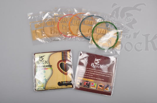 Steel Colourful Acoustic Guitar Strings 6String Anti-Rust Coating Guitar accessories