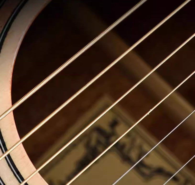 Steel Acoustic Guitar Strings 6String Anti-Rust Coating Guitar accessories