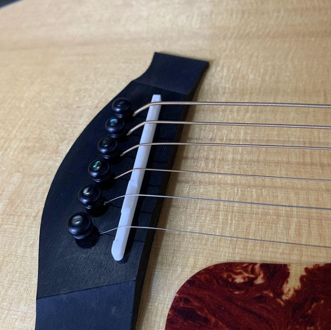 Ebony Guitar String Nails Bridge Pins 3.0mm abalone shell Guitar Accessories AU