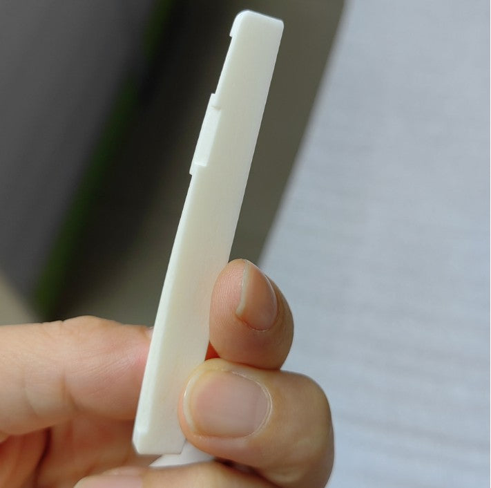 6 Strings Left handed Bone Acoustic folk Guitar Bridge Saddle Nut Accessories AU