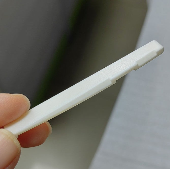 6 Strings Left handed Bone Acoustic folk Guitar Bridge Saddle Nut Accessories AU