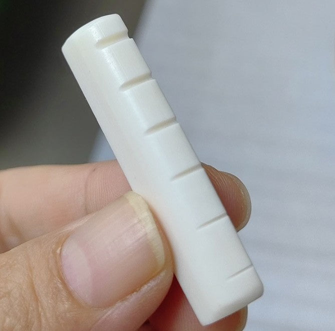 6 Strings Left handed Bone Acoustic folk Guitar Bridge Saddle Nut Accessories AU