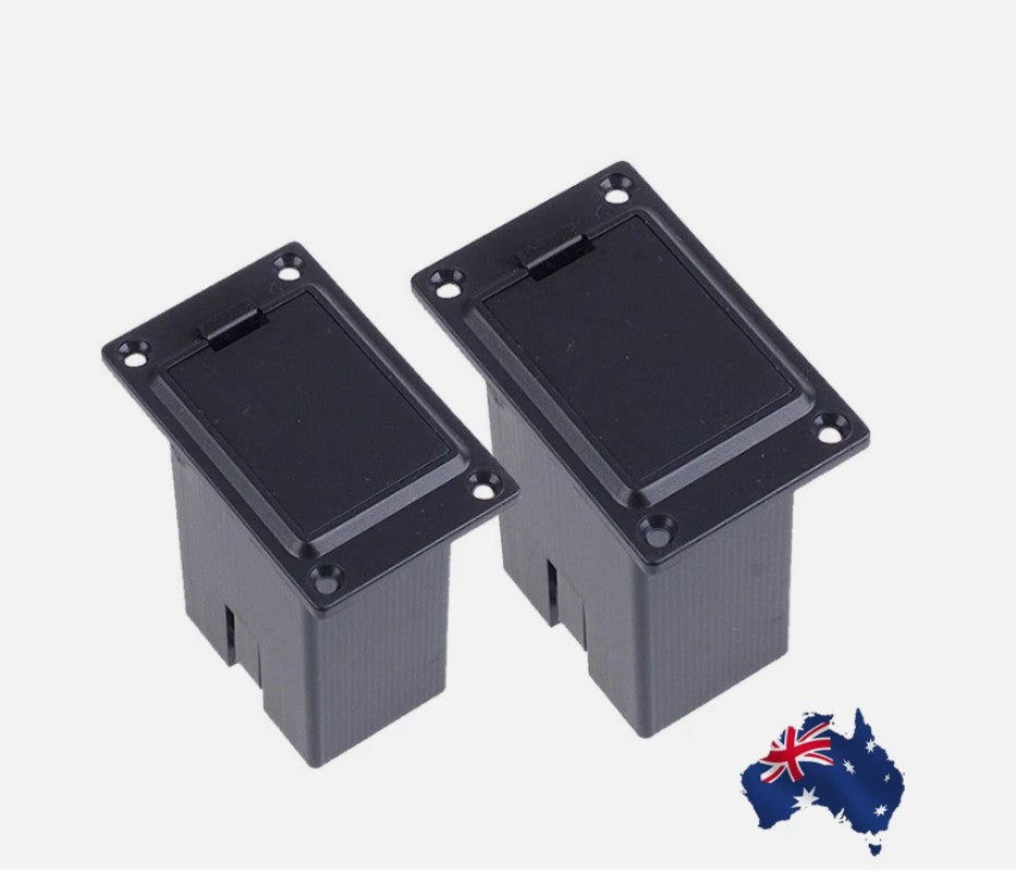 Guitar Bass Pickup Battery Box 9V Active Compartment Instrument Accessory