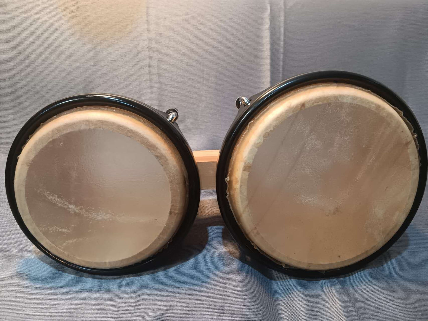 Bongos 7"+9" African Latin Percussion Hand Drums with tuning wrench