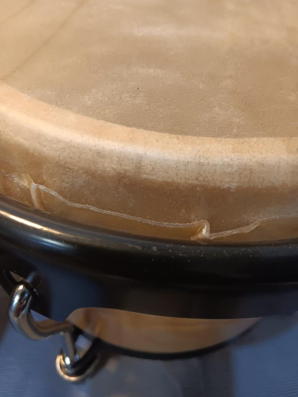 Bongos 7"+9" African Latin Percussion Hand Drums with tuning wrench