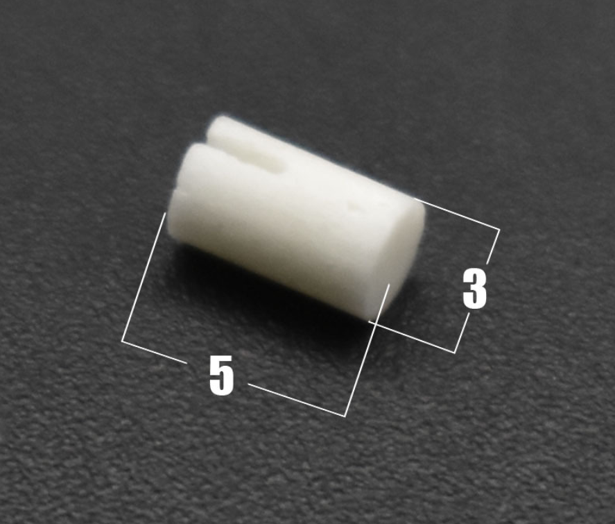 3pcs Bone Banjo Fifth-string Nut Banjo Guitar Luthier Saddle Bridge1/8" (5x3mm)