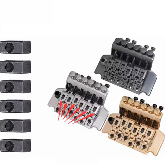 Electric Guitar Double Swing Vibrato Pressure String Embedded Small Iron Block