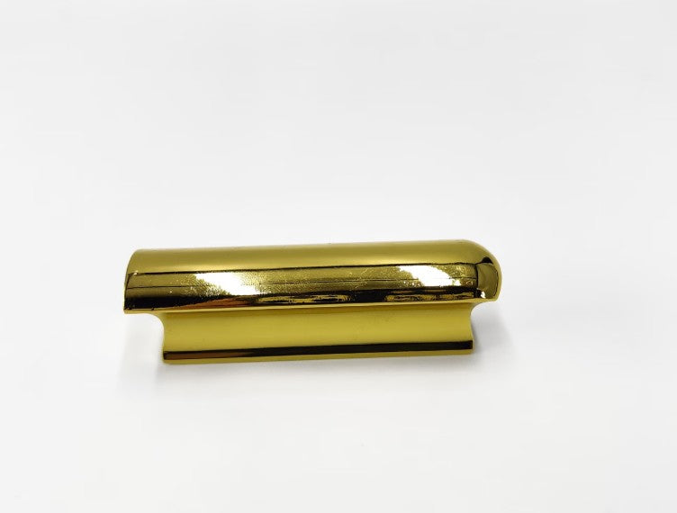 Solid Hawaiian Guitar Slide Tonebar Steel Metal Electric Guitar Accessory Golden