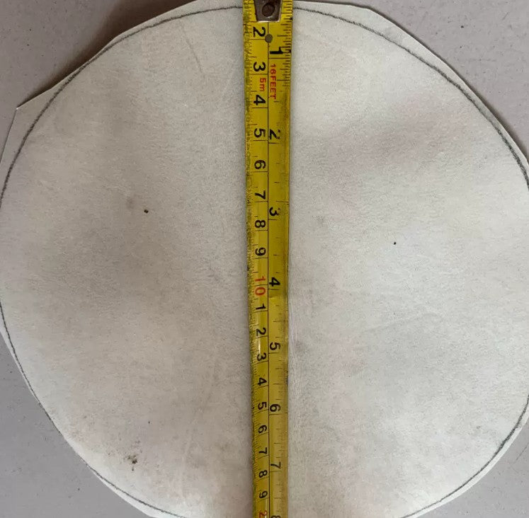Genuine Goat Skin Drum Head DIY Replacement 14/20/30/40/50cm Bongo Shamanic Drum