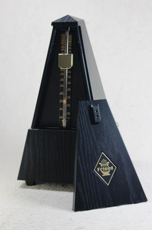 Vintage style Mechanical Metronome Musical Tempo Timer for Piano Guitar Bass