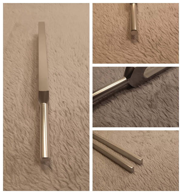 Tuning Fork 128hz/256hz/512hz/1024hz/2048hz Resonator box Sound Healing Musical