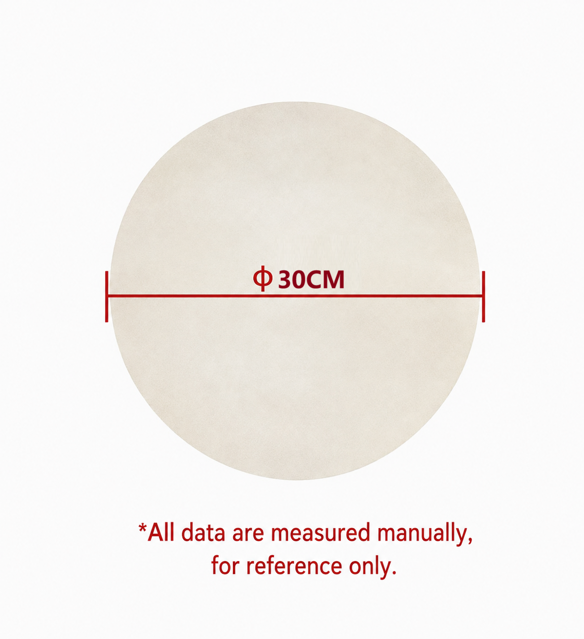 Genuine Goat Skin Drum Head DIY Replacement 14/20/30/40/50cm Bongo Shamanic Drum