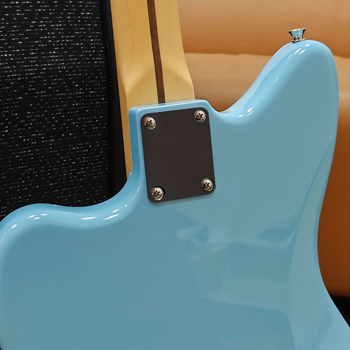 Electric Guitar Bass Reinforcement Neck Plate ST/Tel Reinforce Structure Parts