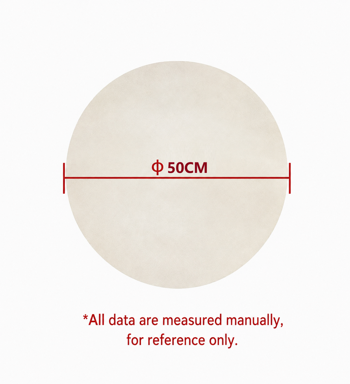 Genuine Goat Skin Drum Head DIY Replacement 14/20/30/40/50cm Bongo Shamanic Drum