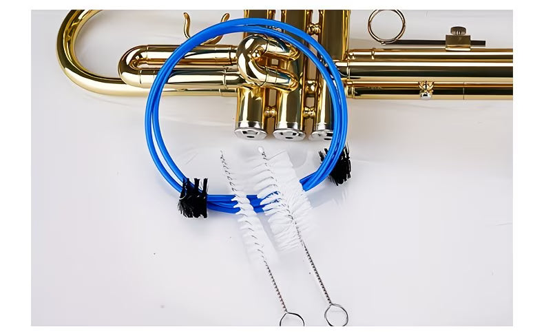Trumpet Maintenance Kit Snake Brush Mouthpiece BrushCornet Cleaning Accessories