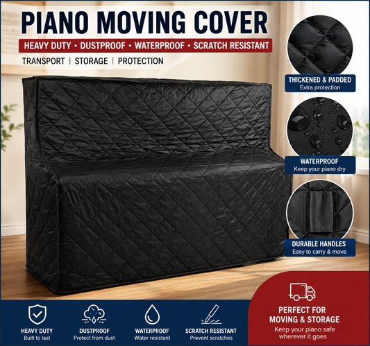 Heavy Duty Upright Piano Moving Cover Piano Full Protector Packaging Dust Cover