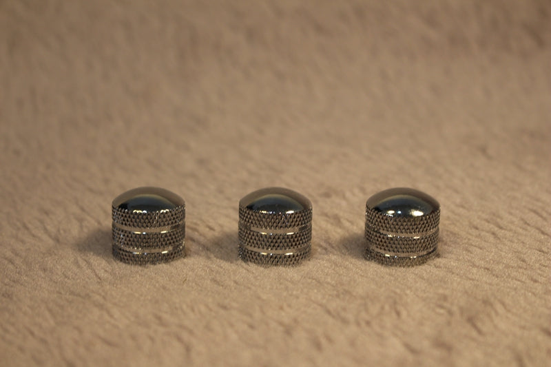 Metal Dome Guitar Knobs Volume Tone Control Replacement Electric Guitar Bass AU