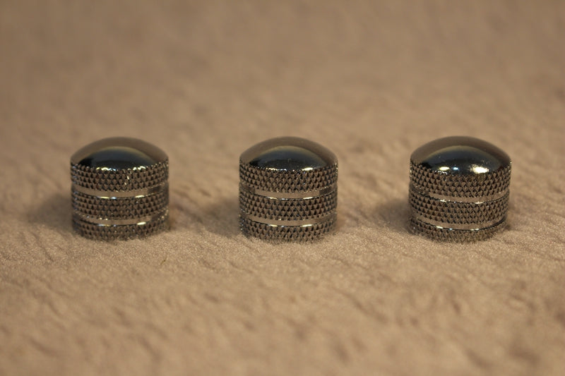 Metal Dome Guitar Knobs Volume Tone Control Replacement Electric Guitar Bass AU