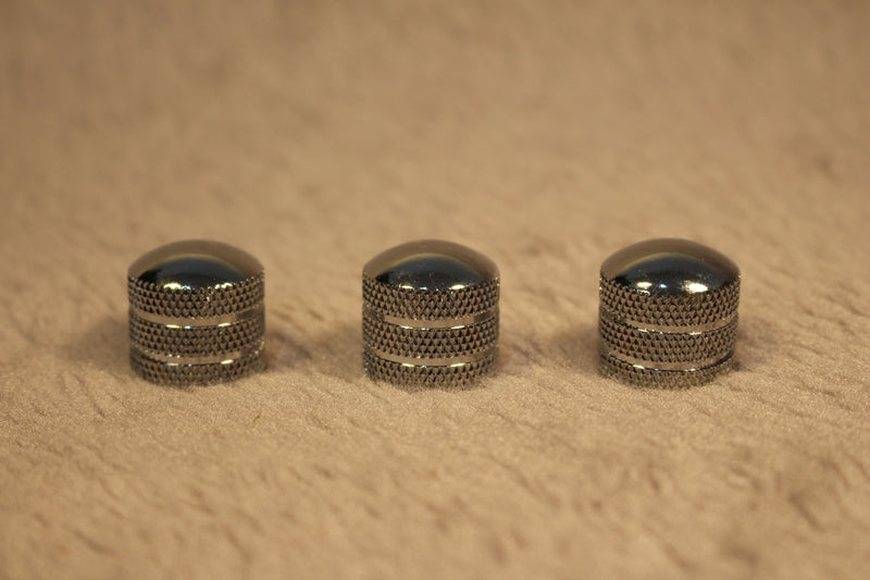 Metal Dome Guitar Knobs Volume Tone Control Replacement Electric Guitar Bass AU